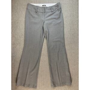 Express Gray Straight Leg Pants
